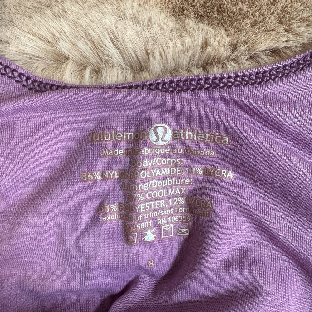 Lululemon size 8 Women's Purple Tank Top - Picture 8 of 10